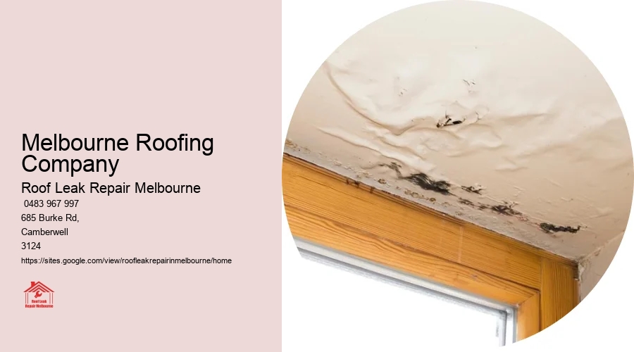 Leaking Roof Repairs Melbourne